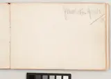 James Watterson Herald, signature - Leaf from Artist's Sketchbook - James Watterson Herald