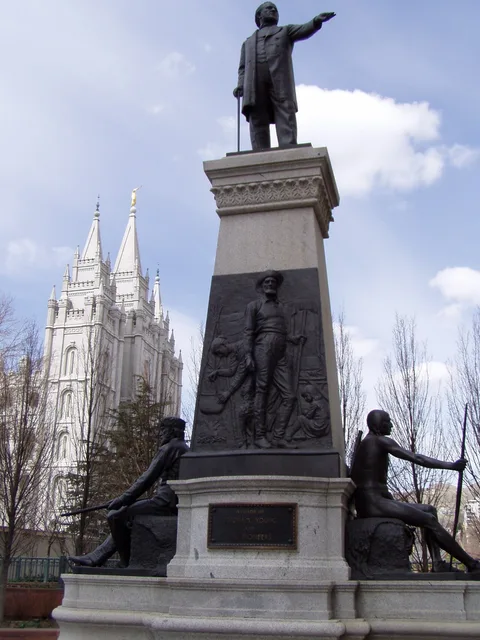 Cyrus Edwin Dallin, Brigham Young Monument