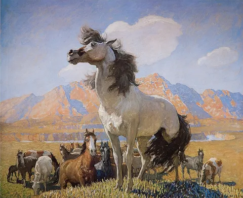 N. C. Wyeth, Smokey Face