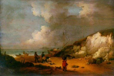 George Morland, Coast Scene
