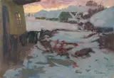 Alois Kalvoda, Winter Landscape