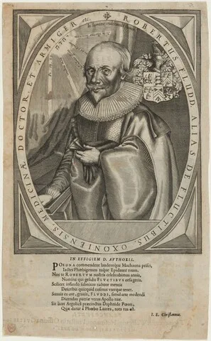 Matthäus Merian, Dr. Robert Fludd, Physician and Rosicrucian