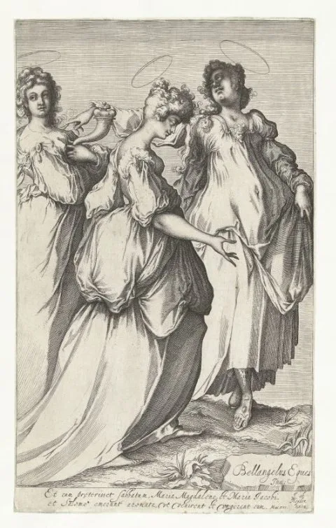Matthäus Merian, Drie heilige vrouwen