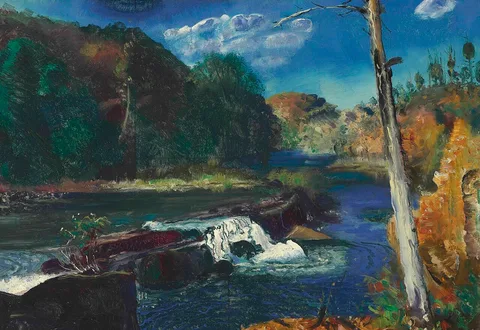George Bellows, Mill Dam