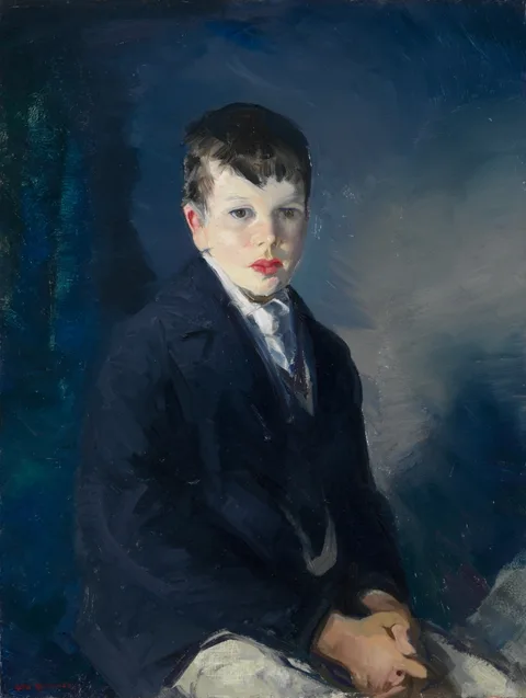 George Bellows, Boy in a Blue Coat