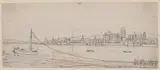Wenceslaus Hollar, View of Lahnstein on the River Rhine