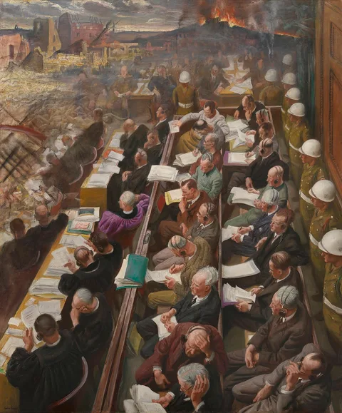 Laura Knight, The Nuremberg Trial