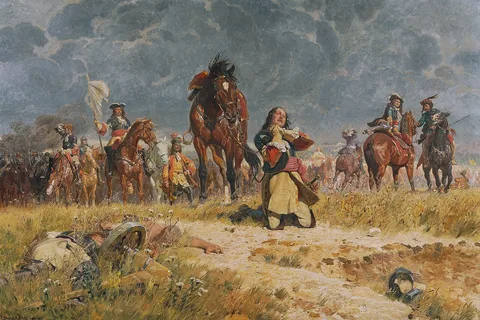Ludwig Koch, Prayer before the Battle