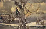 Apoloniusz Kędzierski, Fisherman.