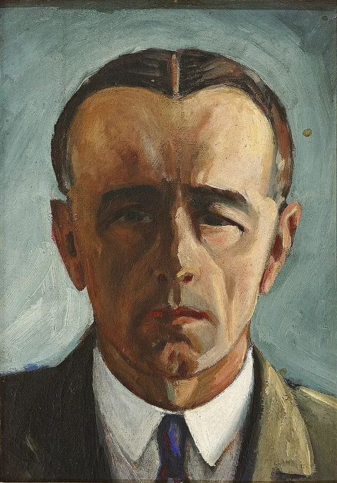 Anton Jasusch, Self-Portrait