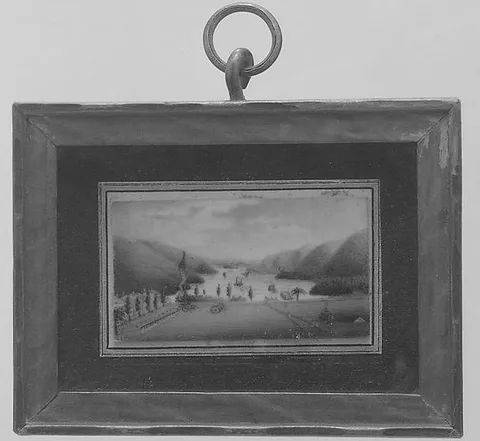 George Catlin, United States Military Academy at West Point, Looking South