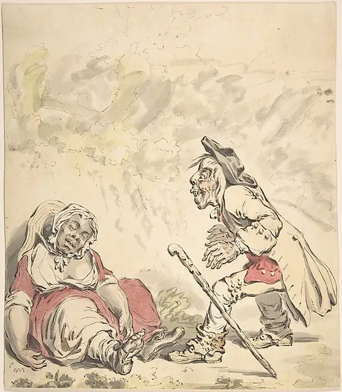 James Gillray, Cymon and Iphigenia