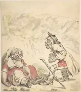 James Gillray, Cymon and Iphigenia
