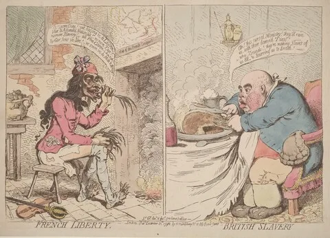 James Gillray, French Liberty and British Slavery