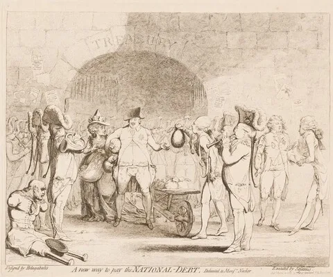 James Gillray, A New Way to Pay the National-Debt