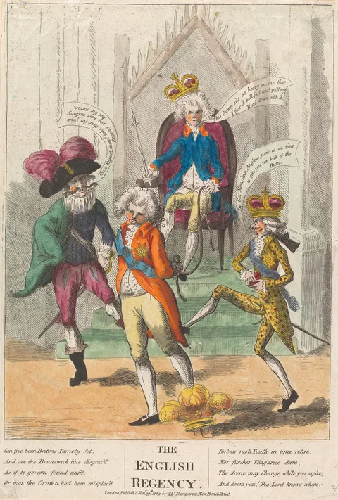 James Gillray, The English Regency