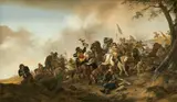Philips Wouwerman, Battle Scene