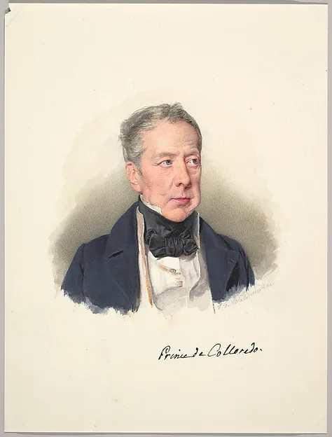 Ferdinand Georg Waldmüller, Prince Rudolph Joseph of Colloredo-Mansfeld
