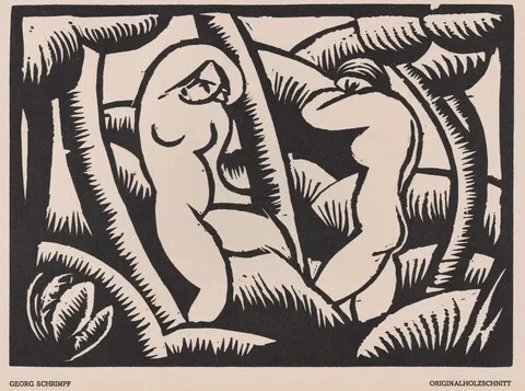 Georg Schrimpf, Nude IX
