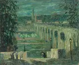 Ernest Lawson, High Bridge at Night, New York City
