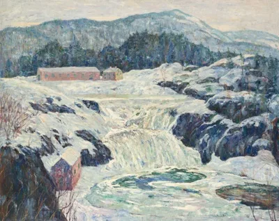 Ernest Lawson, Ice-Bound Falls