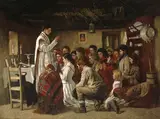 Aloysius O'Kelly, Mass in a Connemara Cabin