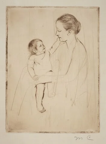 Mary Cassatt, The Caress