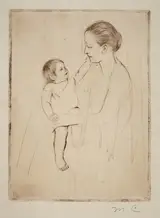 Mary Cassatt, The Caress