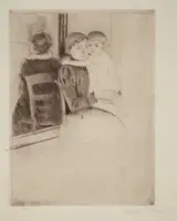 Mary Cassatt, The Mirror