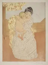 Mary Cassatt, Maternal Caress