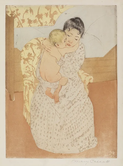 Mary Cassatt, Maternal Caress