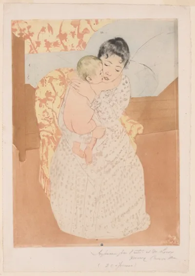 Mary Cassatt, Maternal Caress