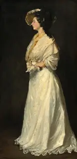 Robert Henri, Young Woman in White