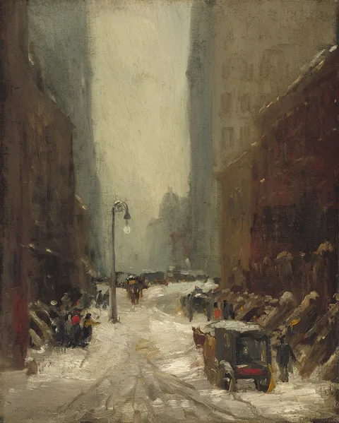 Robert Henri, Snow in New York