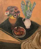 Frances Hodgkins, Still life : anemones and hyacinths
