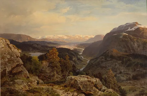 Morten Müller, Evening in the Norwegian Mountains
