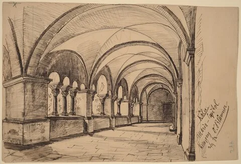 Oscar Florianus Bluemner, Koln, Maria-Capitol