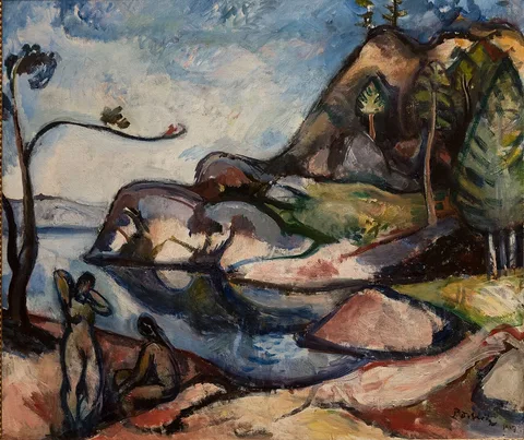 Per Deberitz, Summer at the Isle Skåtøy