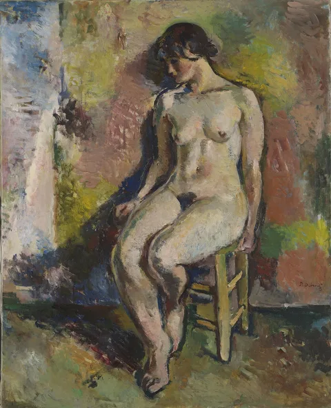 Per Deberitz, Seated Nude