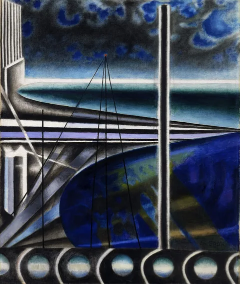 Joseph Stella, Metropolitan Port