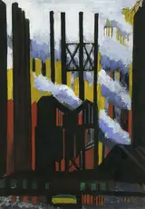 Joseph Stella, Steel Mill