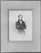 Josef Kriehuber, Karl Gustav Löwenhielm (1790-1858), count, lieutenant general, governor, married to 1. countess Gustava Charlotta Jacobina Aurora Gyldenstolpe 2. countess Natalie Alexandra von Buxhoeweden