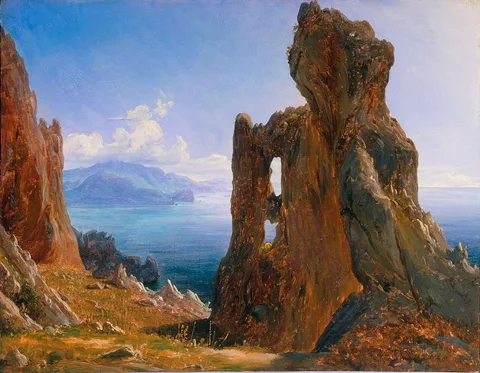 Thomas Fearnley, Arco Naturale, Capri