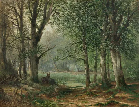 Julius Mařák, Beech Forest