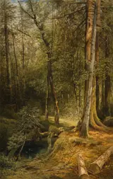 Julius Mařák, Landscape With a Swamp