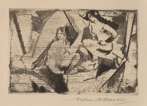 Arthur Bowen Davies, Apparition