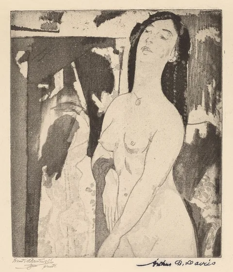 Arthur Bowen Davies, Doorway to Illusion