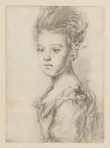 Sir Godfrey Kneller, Study of a young girl