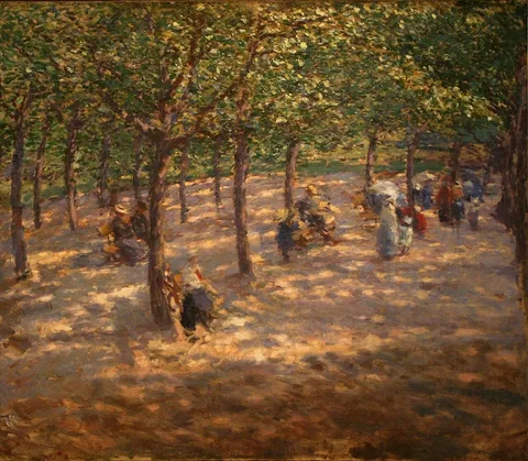 Antonín Slavíček, Letna Park