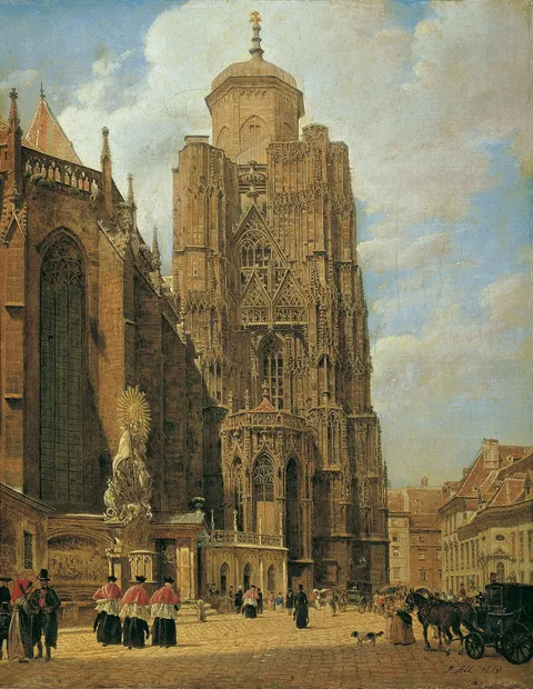 Jakob Alt, St. Stephen's Cathedral in Vienna